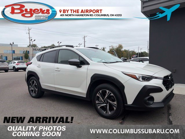 Used 2024 Crystal White Pearl Subaru Premium image 1