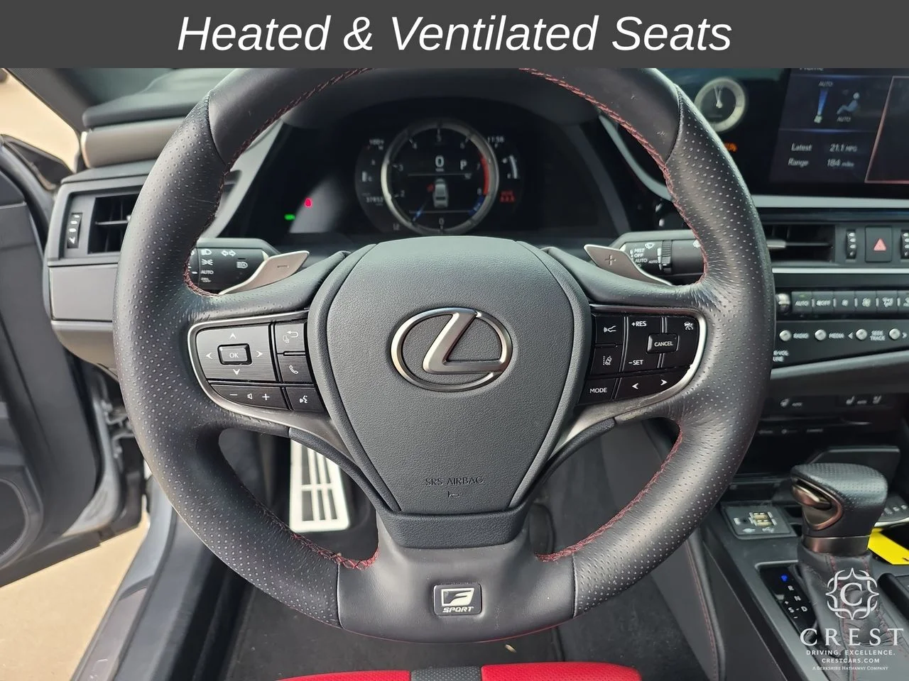 Used 2022 Iridium Lexus F SPORT image 14