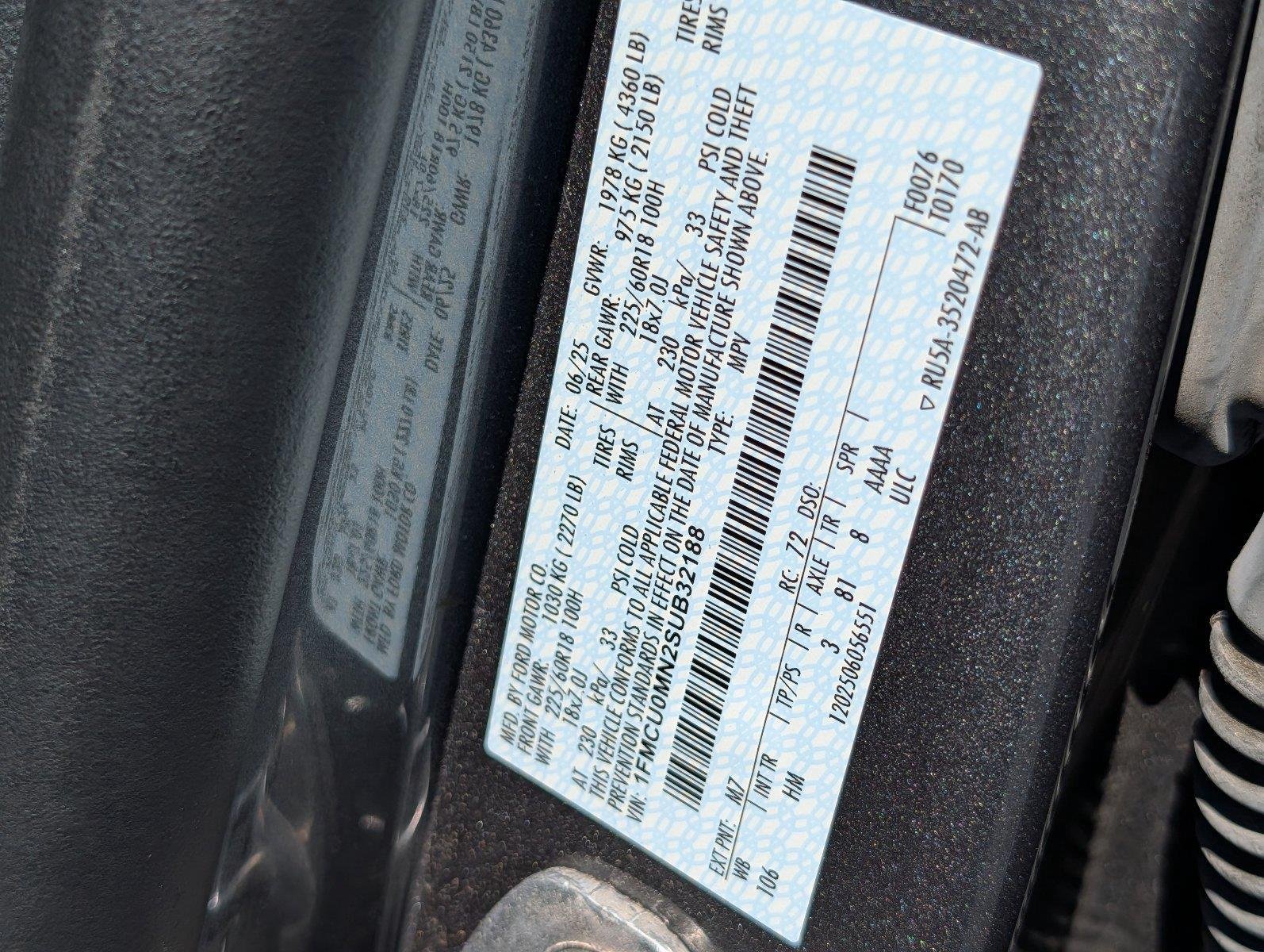 Used 2025 Carbonized Gray Ford ST-Line image 37