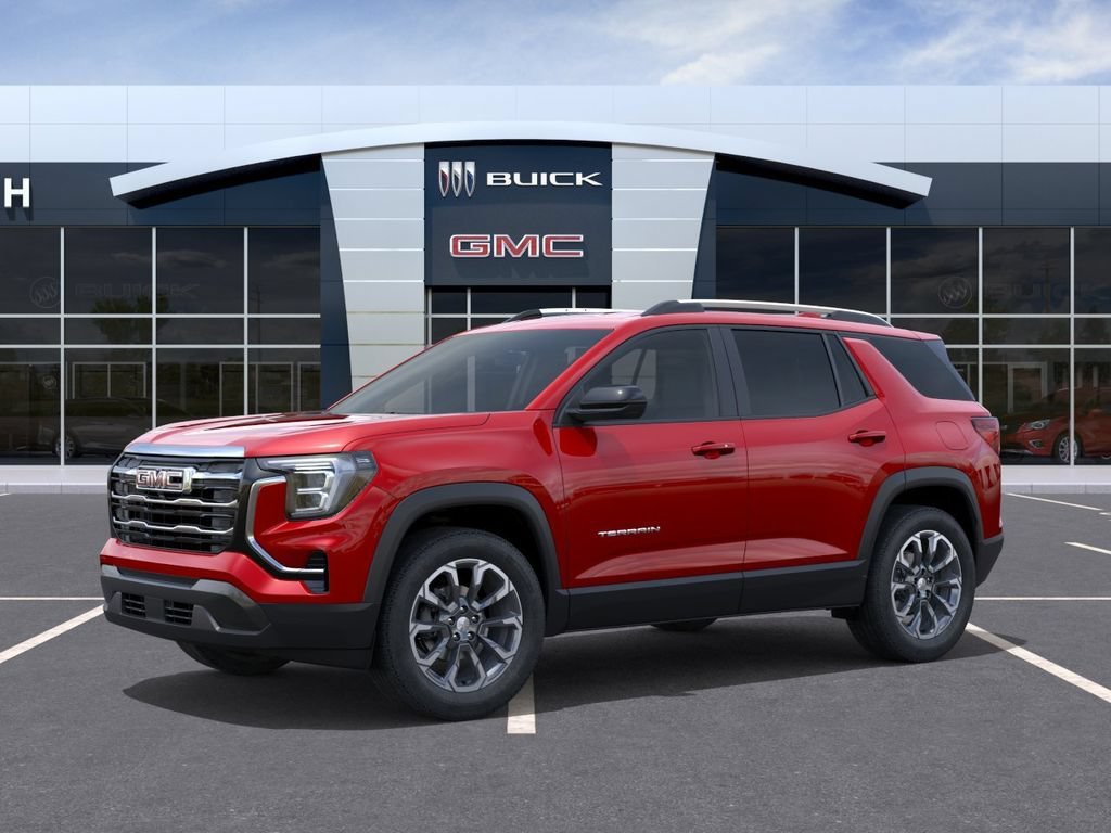 New 2027 Volcanic Red Tintcoat GMC FWD Elevation image 2