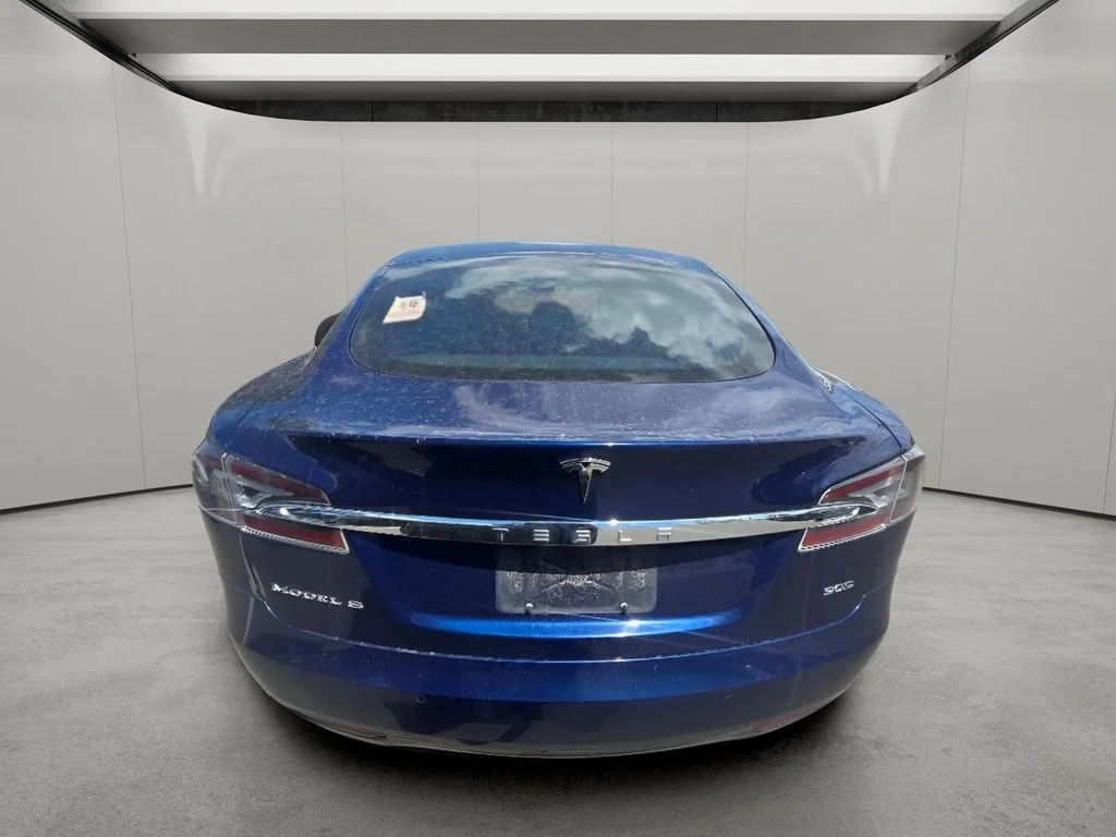 Used 2017 Deep Blue Metallic Tesla 90D image 7