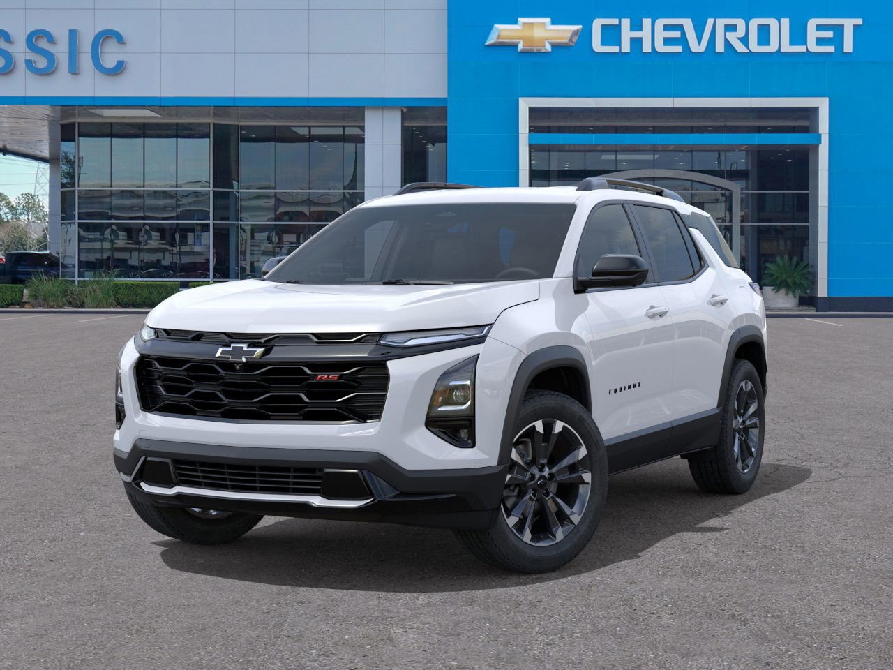 2026 Chevrolet Equinox RS White at Classic Elite Chevrolet Hwy 6