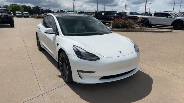 Used 2021 Tesla Model 3 Base with VIN 5YJ3E1EC4MF091966 for sale in Longview, TX