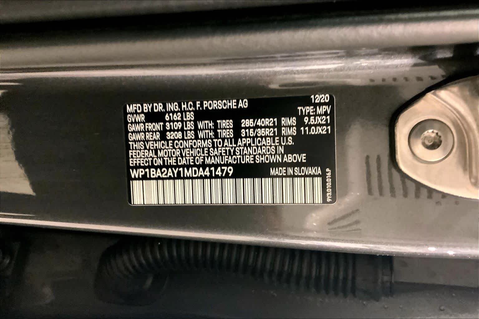 Used 2021 Quartzite Grey Metallic Porsche  image 30