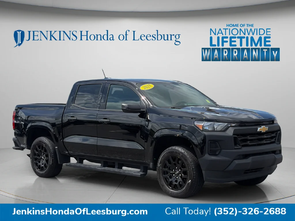 Used 2025 Black Chevrolet Work Truck image 1