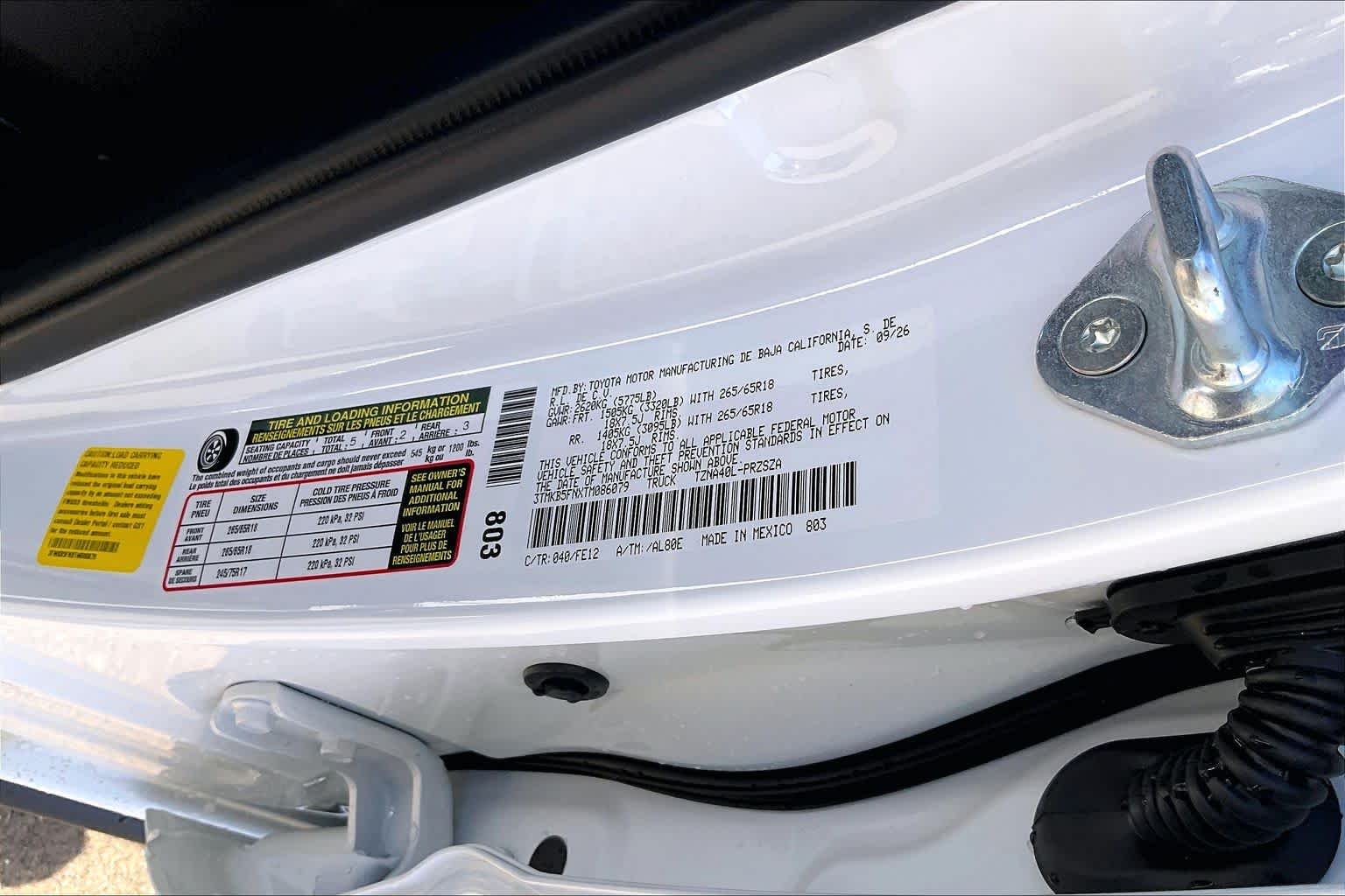 New 2026 Ice Cap Toyota TRD Sport image 21