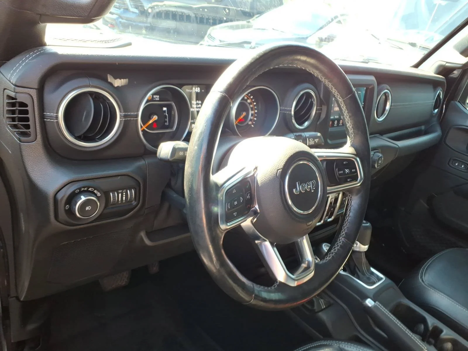 Used 2018 Black Clearcoat Jeep Sahara image 8