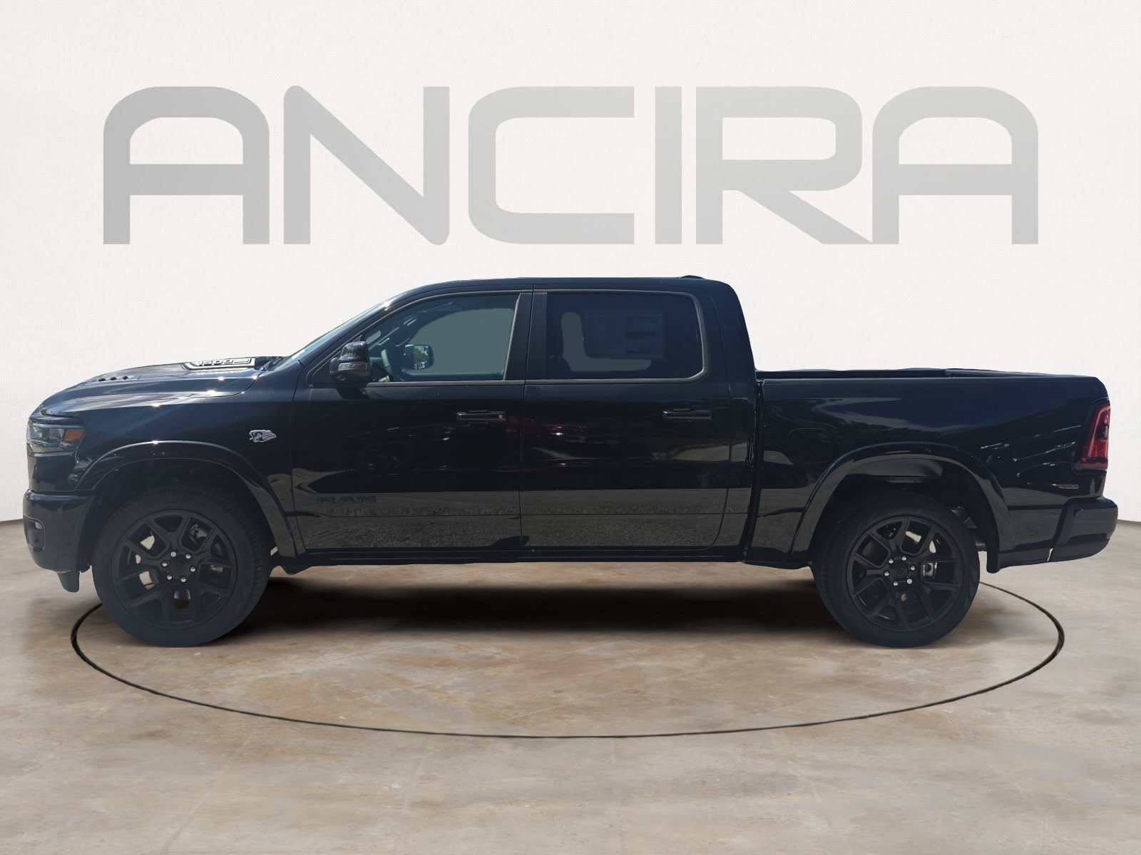 New 2026 Diamond Black Crystal Pearlcoat RAM Laramie image 7