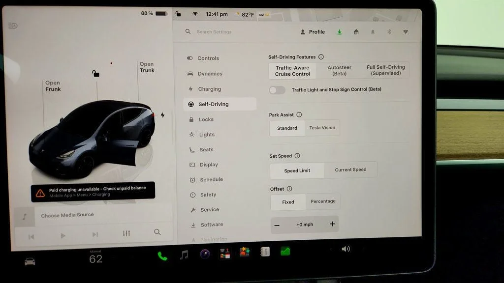Used 2022 Midnight Silver Metallic Tesla Performance AWD image 19