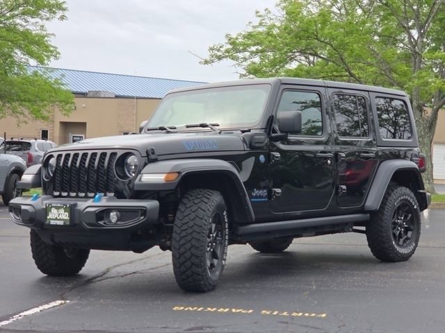 Used 2023 Black Clearcoat Jeep Willys 4xe image 21