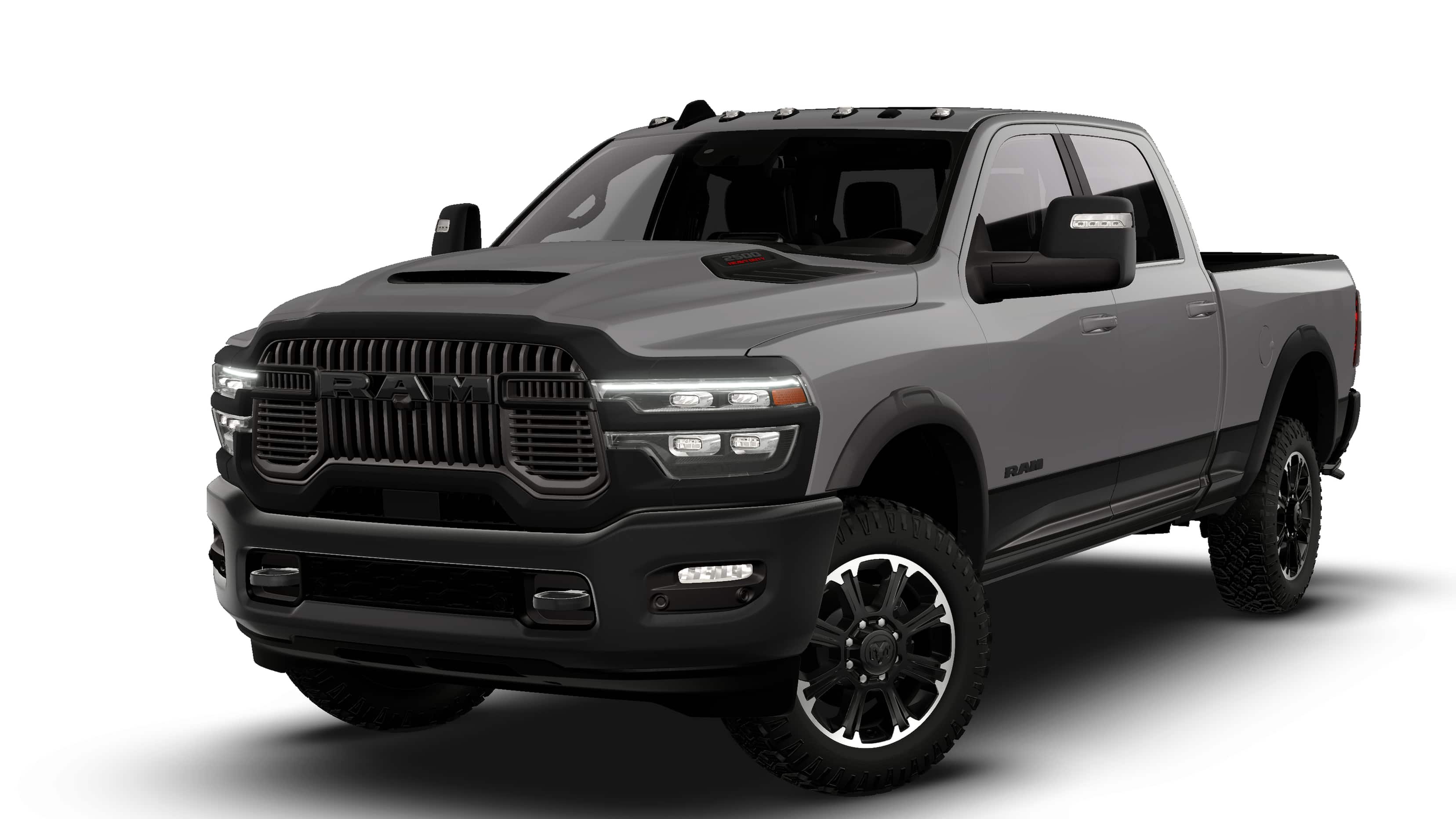 New 2026 Ceramic Gray Clear-Coat Exterior Paint RAM REBEL image 27