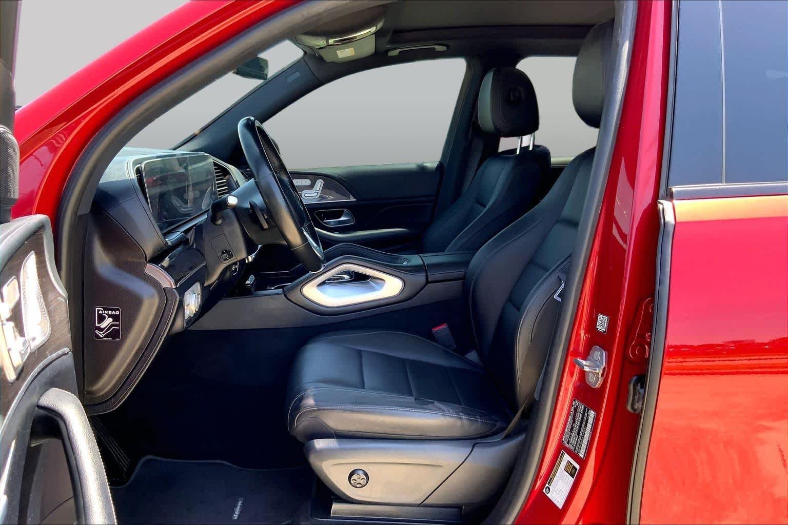 Used 2020 designo Cardinal Red Metallic Mercedes-Benz GLE 350 image 8