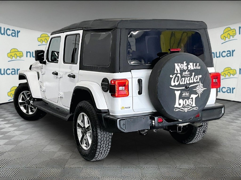 Used 2023 White Jeep Sahara image 4