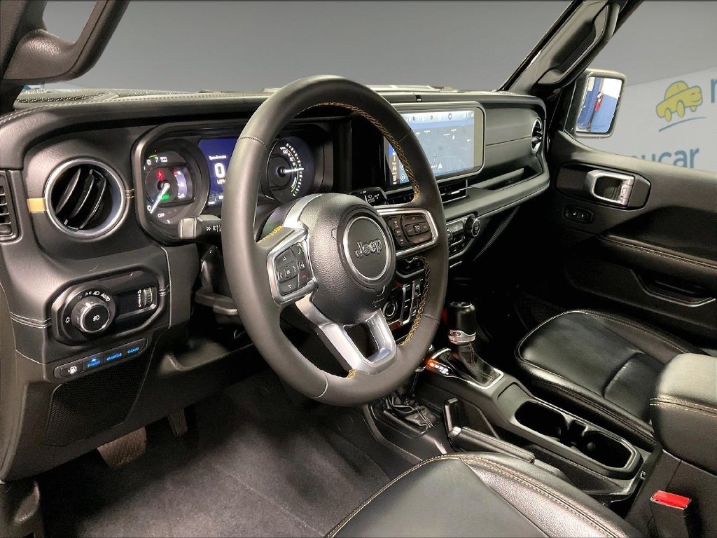 Used 2024 Black Jeep Sahara 4xe image 8