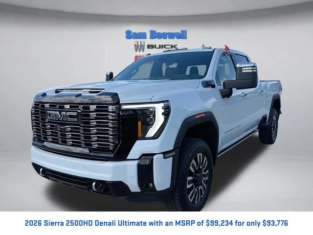 2026 GMC Sierra 2500 HD Denali Ultimate