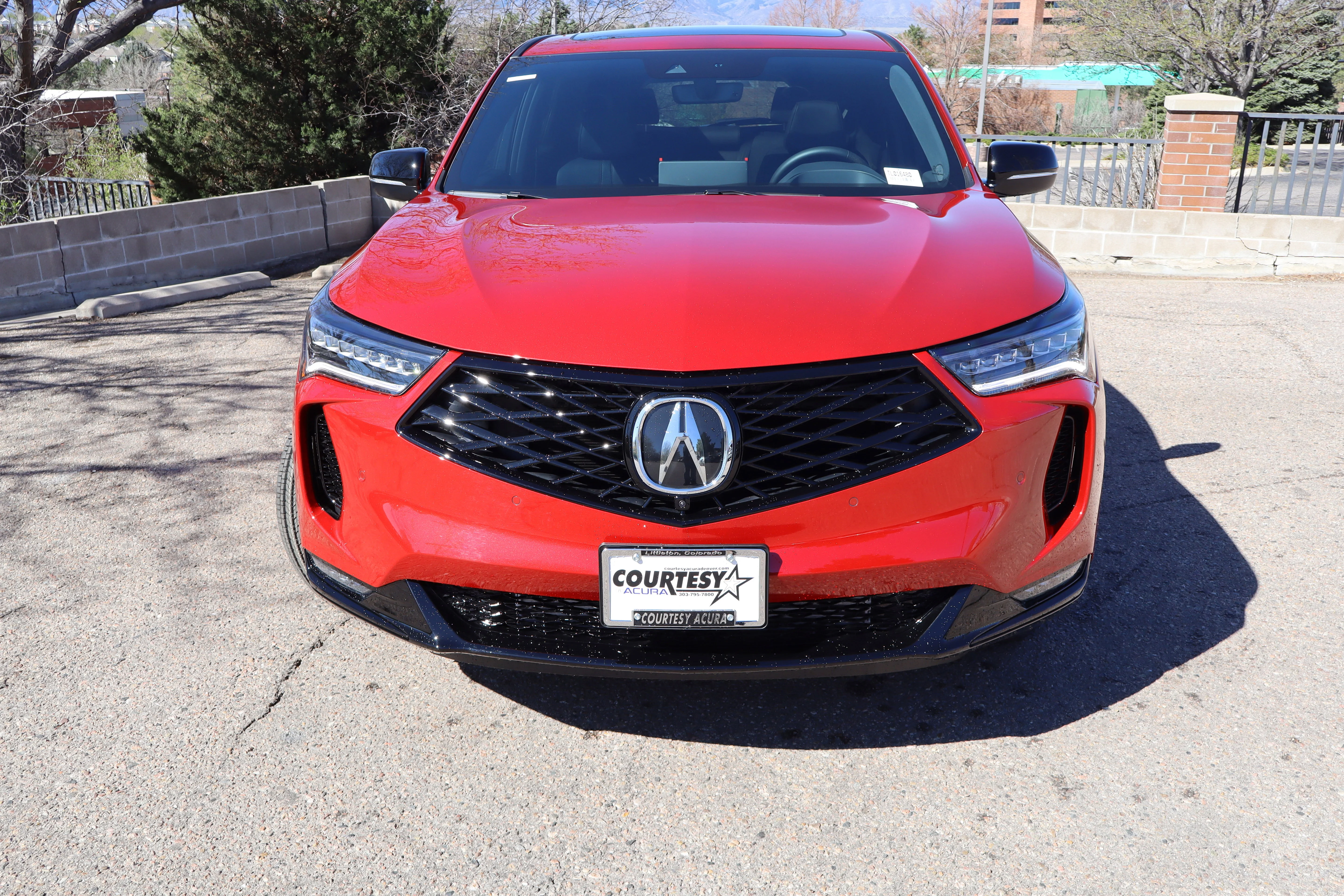 New 2026 Performance Red Pearl Acura w/A-Spec Advance Package image 2