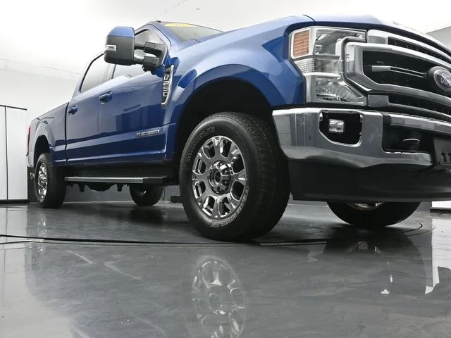 Used 2022 Blue Ford Lariat image 25