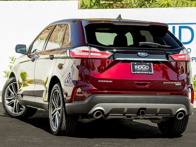 Used 2020 Burgundy Velvet Metallic Tinted Clearcoat Ford Titanium image 10