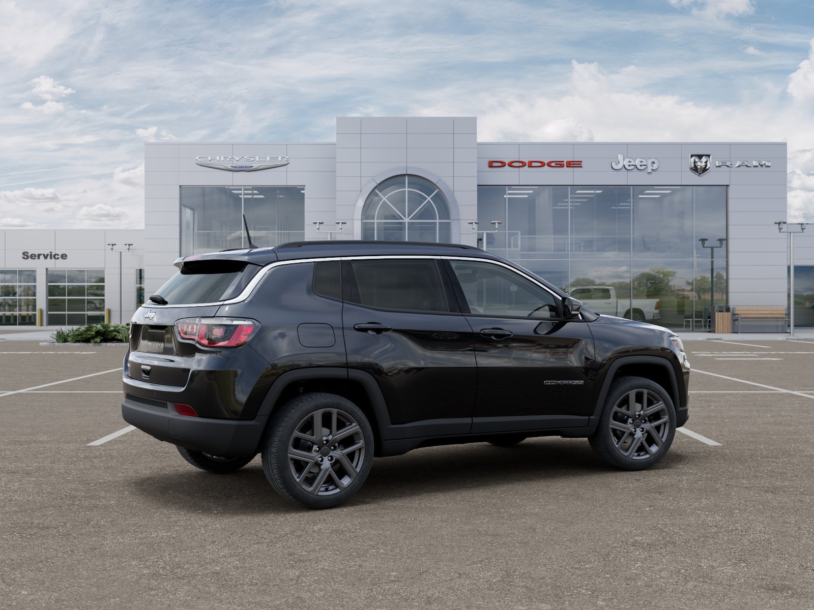 New 2026 Diamond Black Crystal Pearl-Coat Exterior Paint Jeep Limited image 13