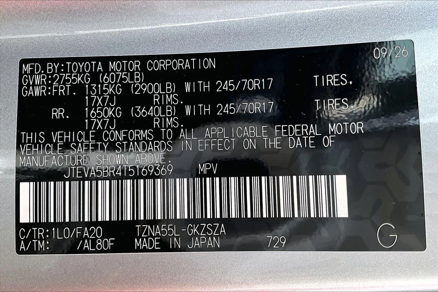 New 2026 Cutting Edge Toyota SR5 image 20