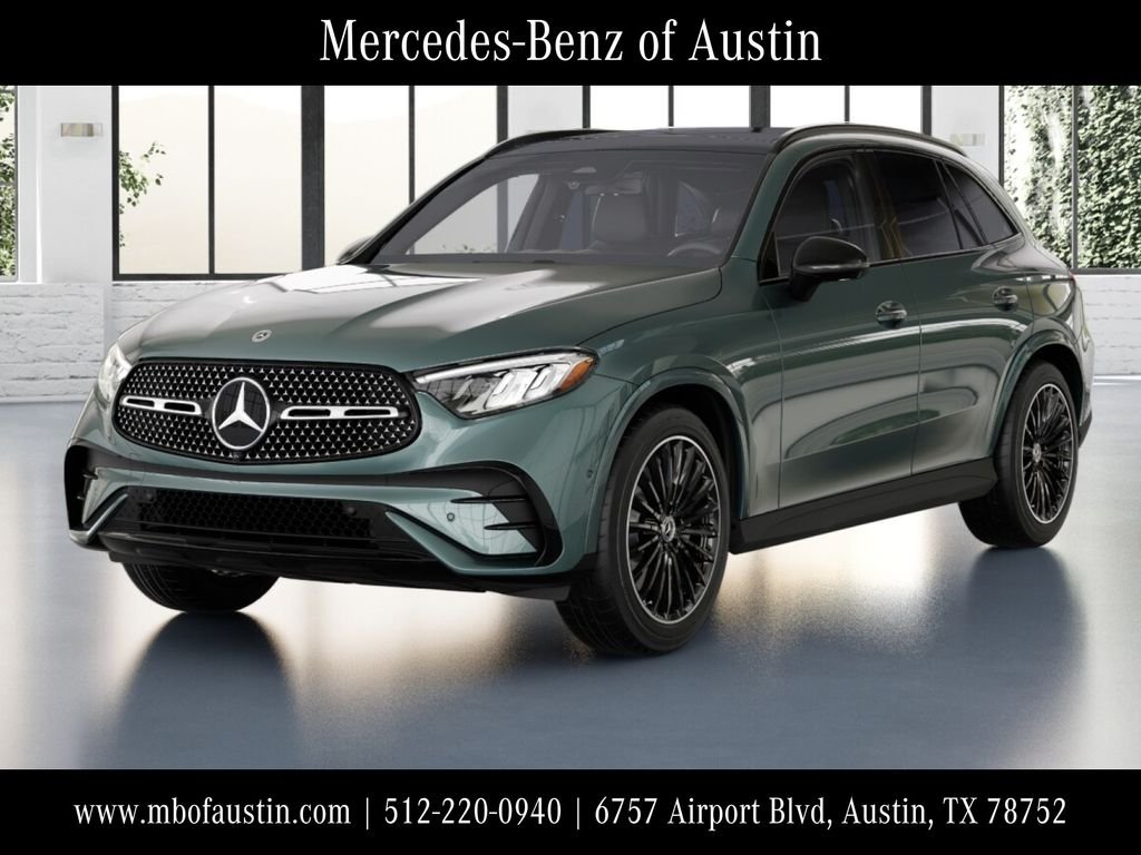 New 2027 Verde Silver Metallic Mercedes-Benz GLC 300 image 1
