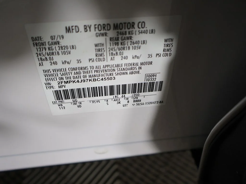 Used 2019 White Ford SEL image 44