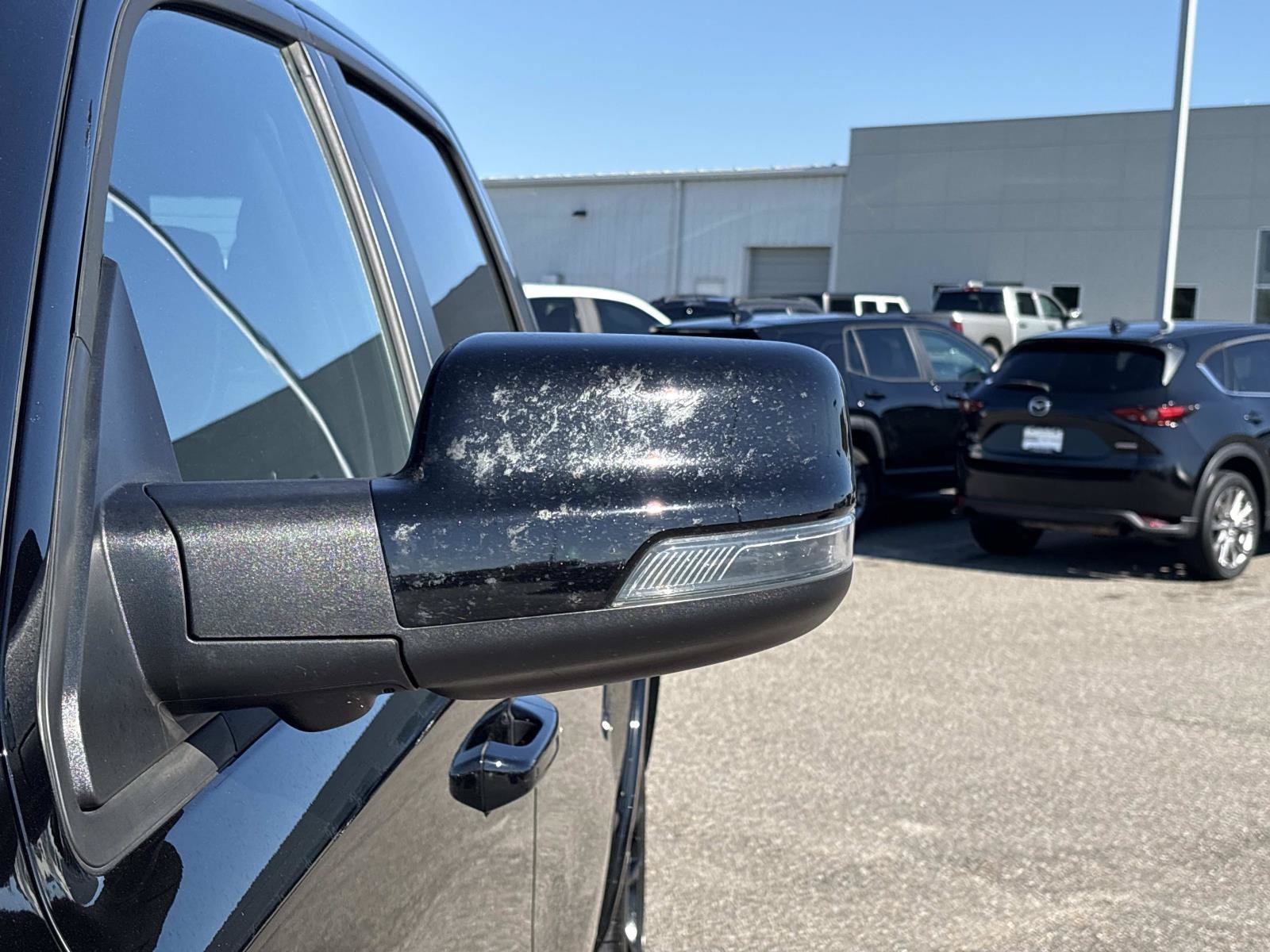Used 2025 Diamond Black Crystal Pearlcoat Ram Laramie image 9