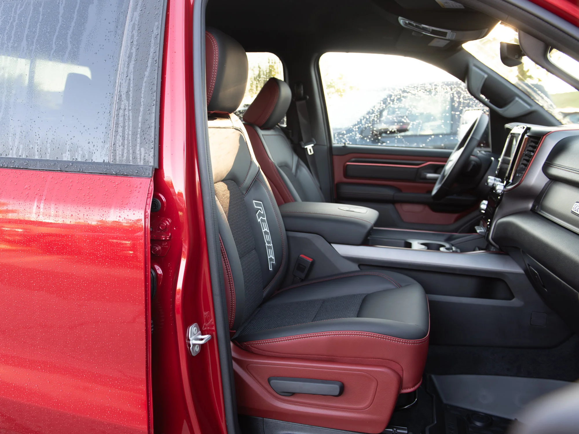 New 2026 Red RAM Rebel* Crew Cab 4x4, 33 Inch A/T Tires, Heated Seats/Wheel, Nav, Alpine Audio image 27