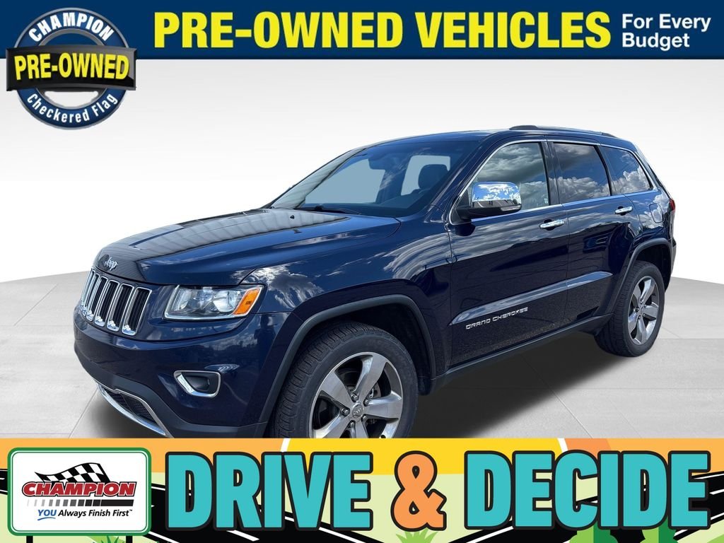 Used 2014 Blue Jeep Limited image 1