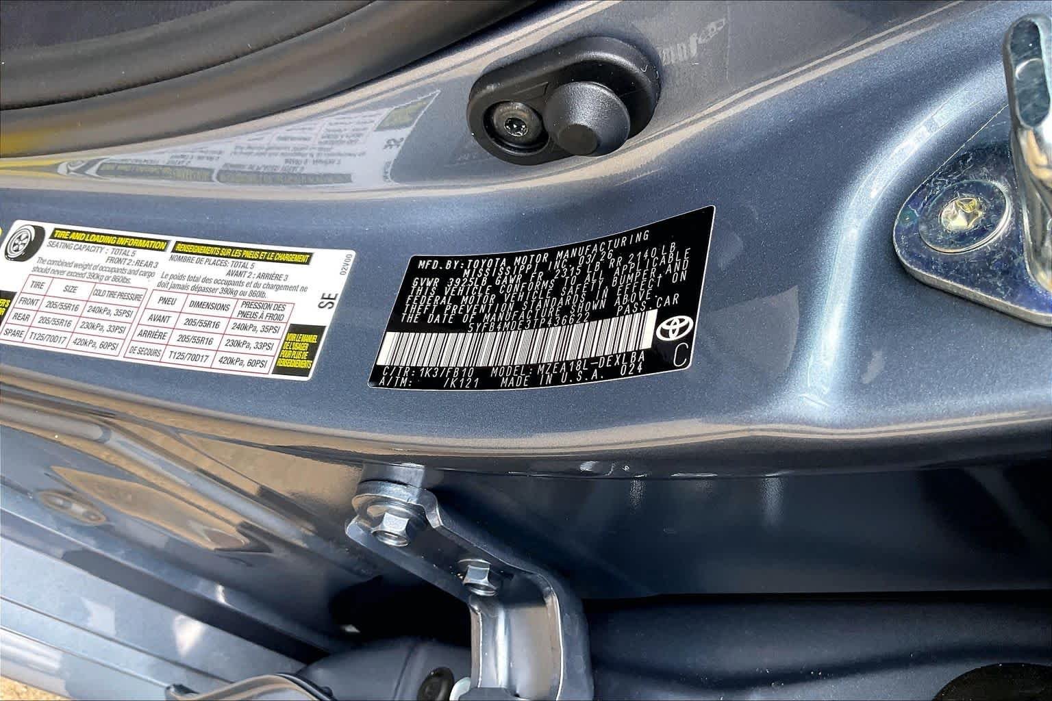 Certified Used 2026 Celestite Toyota LE image 21