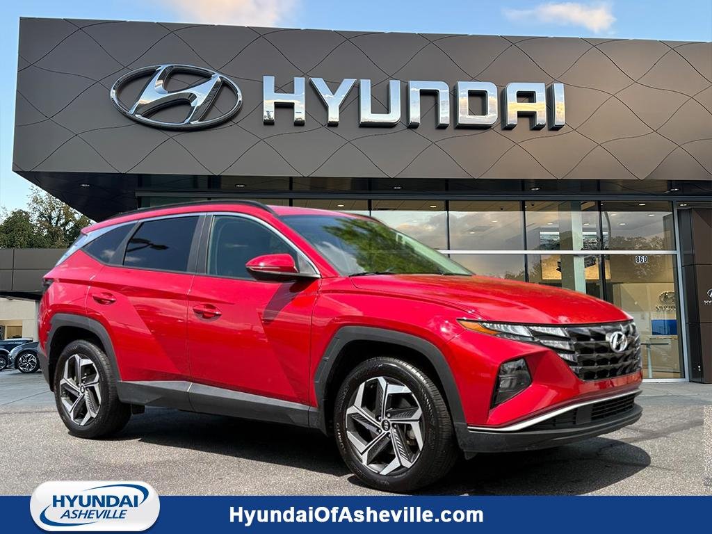 Certified Used 2023 Calypso Red Pearl Hyundai SEL image 1