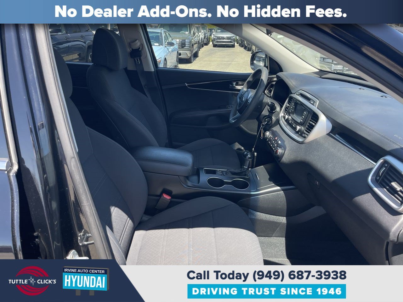 Used 2017 EBONY BLACK KIA L image 16