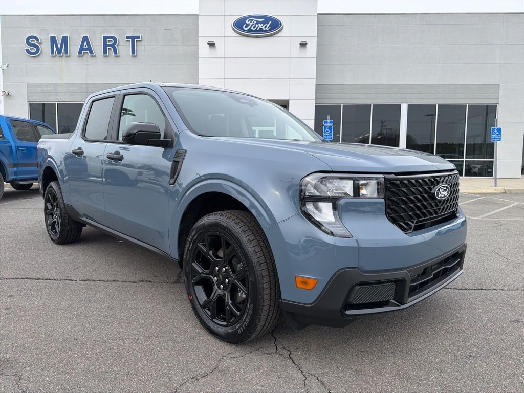 New 2026 Azure Gray Metallic Tri-Coat Ford XLT image 1