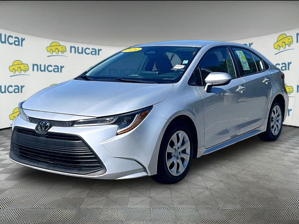 Used 2024 Silver Toyota LE image 3