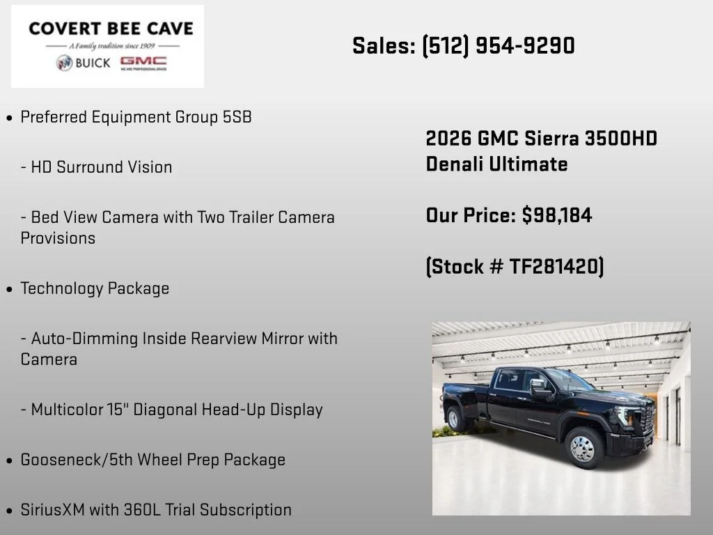 New 2026 Black GMC Denali Ultimate image 37