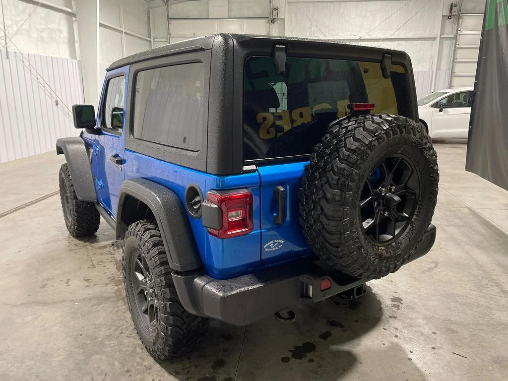 New 2026 Hydro Blue Pearl-Coat Exterior Paint Jeep Willys image 10