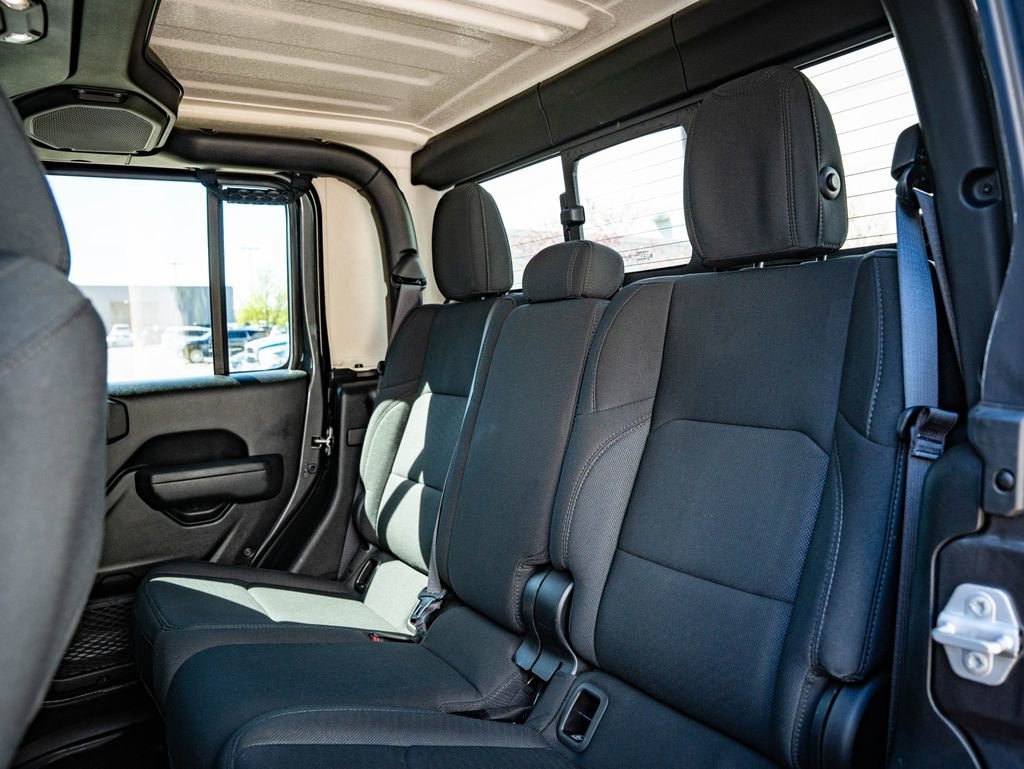 Used 2023 Granite Crystal Metallic Clearcoat Jeep Sport S image 42