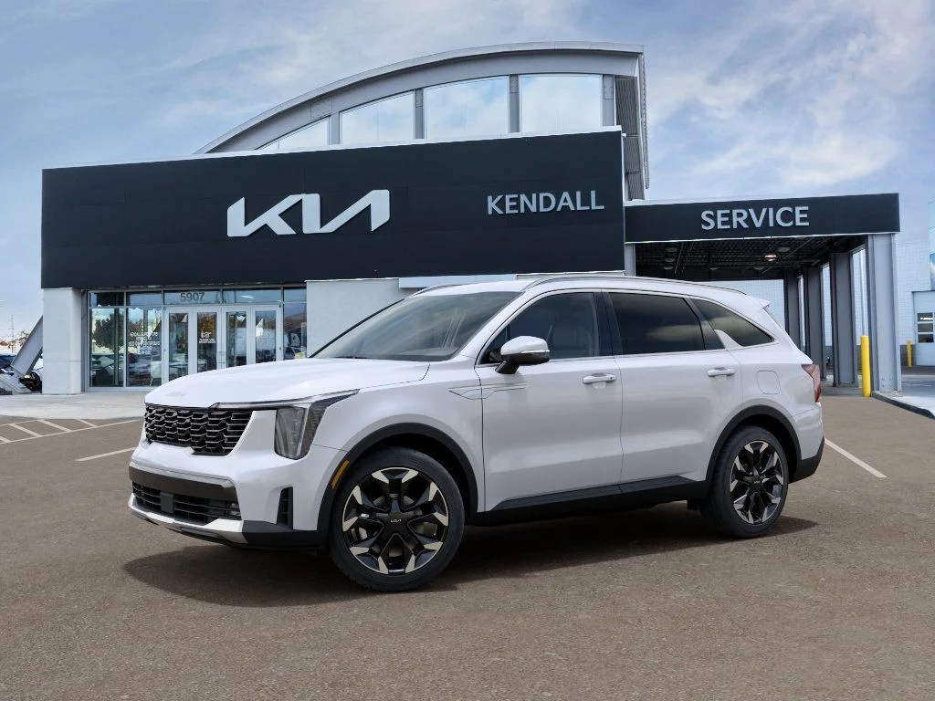 New 2026 Glacial White Pearl Kia EX image 3