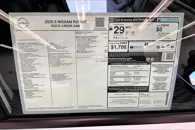 New 2026 Everest White Pearl Tricoat Nissan Rock Creek image 35