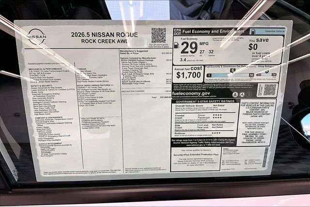 New 2026 Everest White Pearl Tricoat Nissan Rock Creek image 35