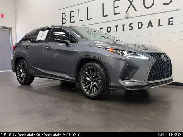 Certified Used 2022 Gray Lexus 450h F Sport image 2