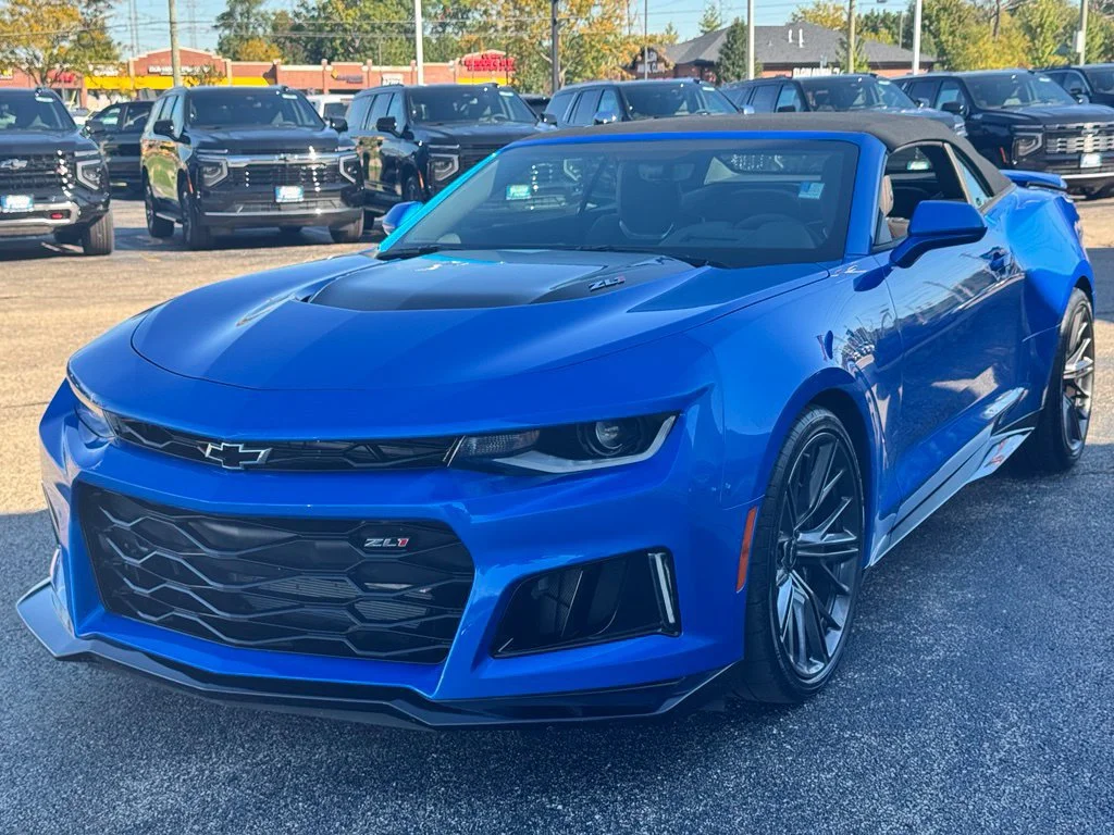 Used 2024 Riptide Blue Metallic Chevrolet ZL1 image 6