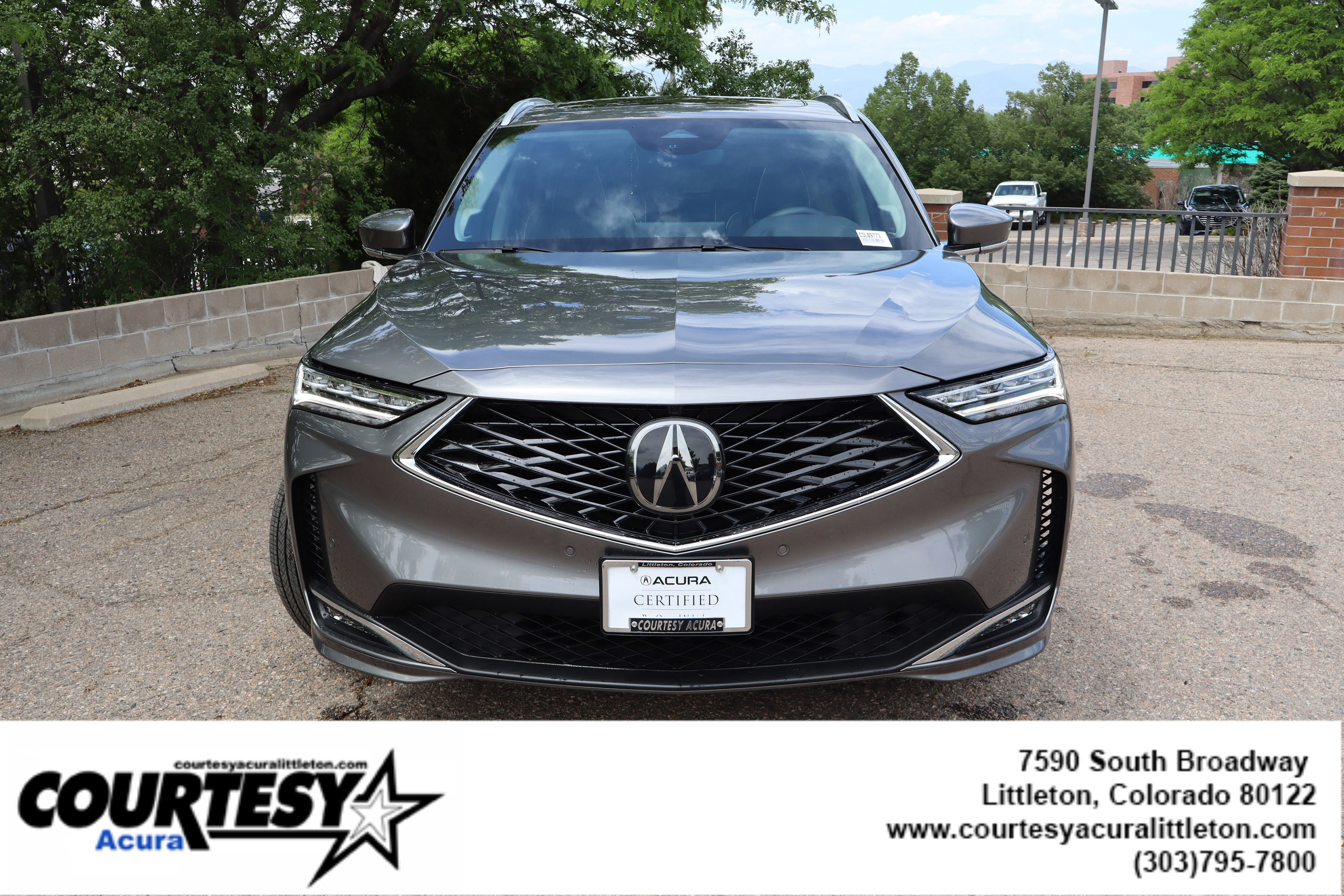 Certified Used 2026 Liquid Carbon Metallic Acura SH-AWD with Advance Package image 2