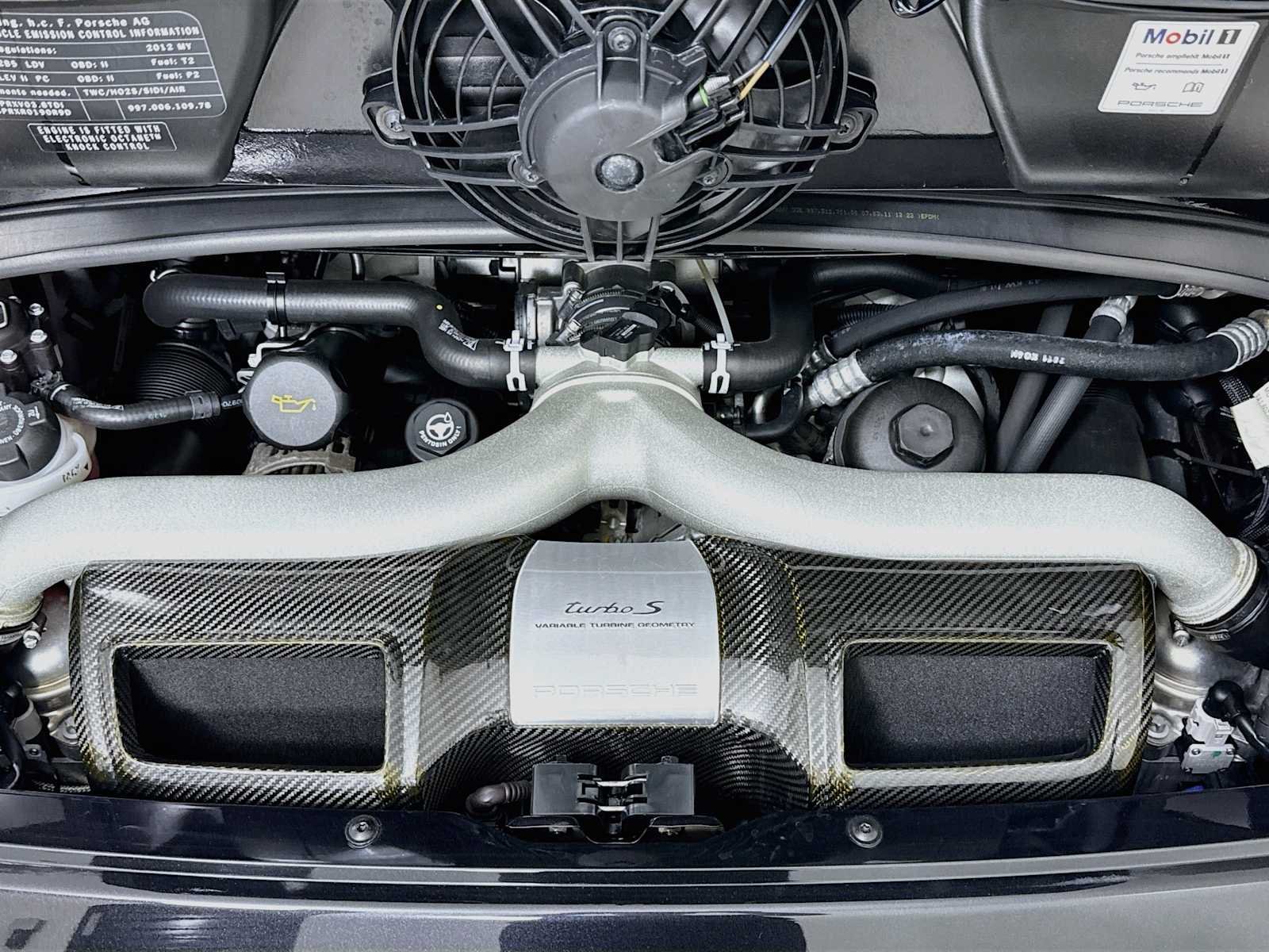Used 2012 Basalt Black Metallic Porsche S Turbo image 25