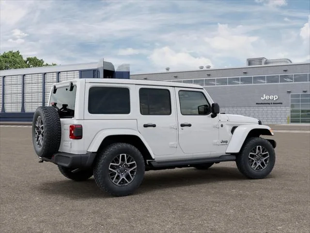 New 2026 Bright White Clear-Coat Exterior Paint Jeep Sahara image 14