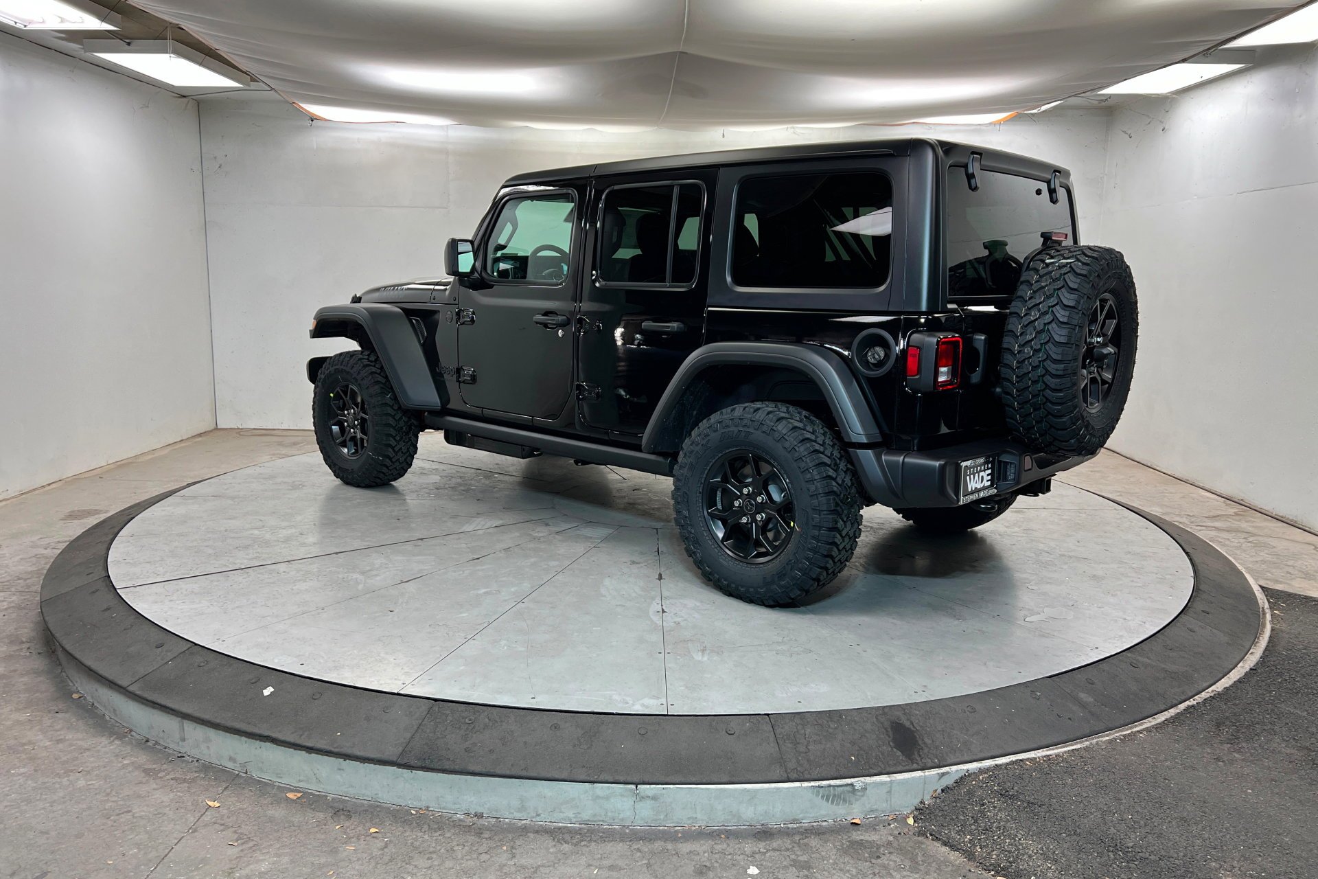 New 2026 Black Clear-Coat Exterior Paint Jeep Willys image 3