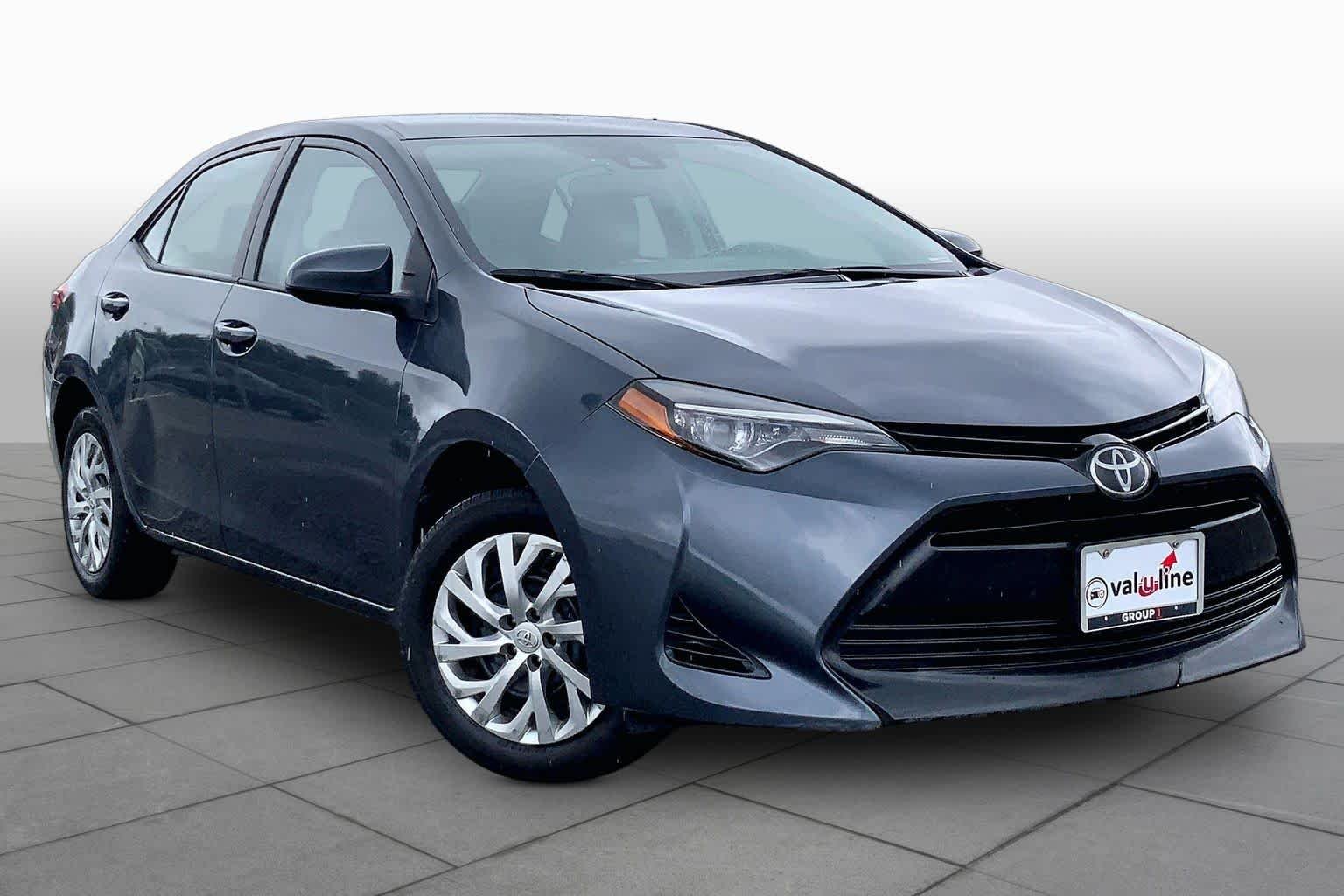 Used 2017 Slate Metallic Toyota LE image 3