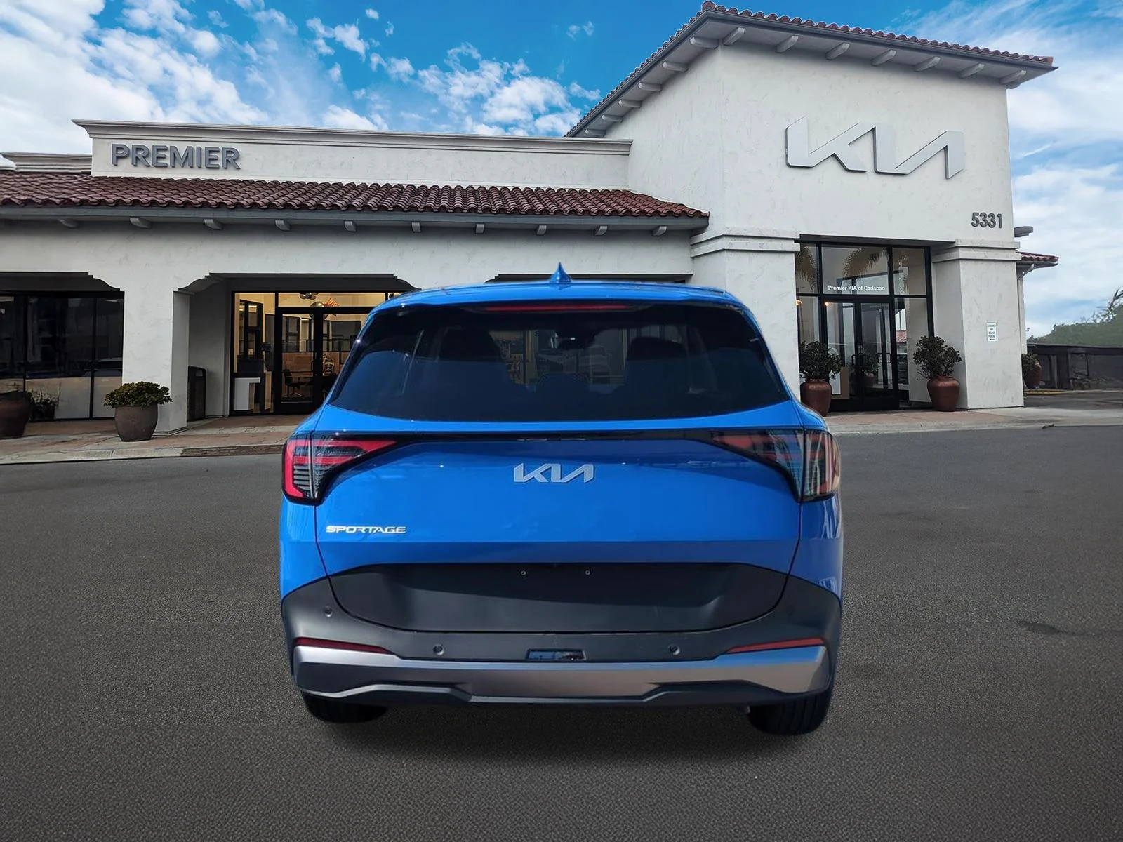 New 2026 Nebular Blue Kia EX image 7