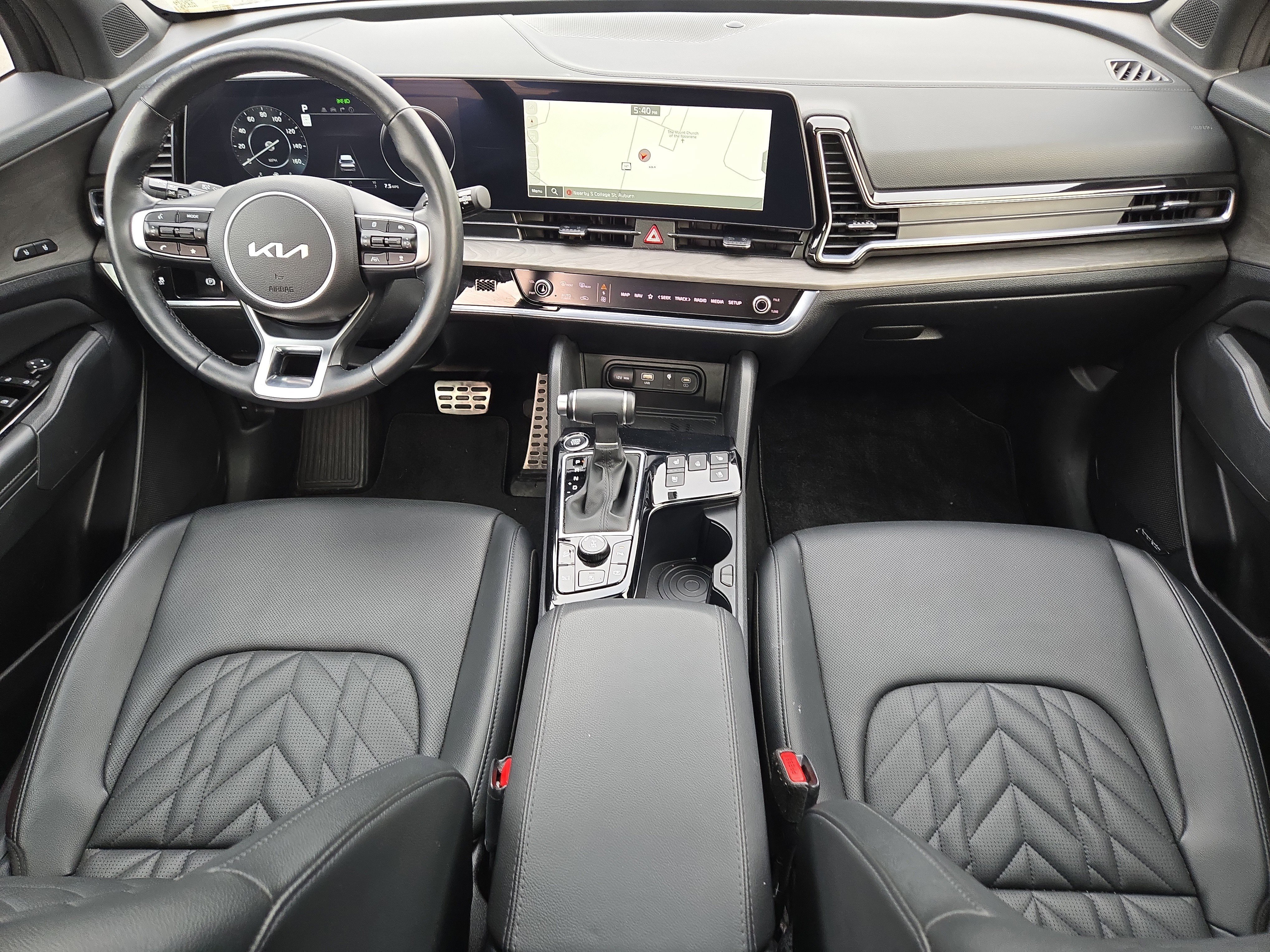 Used 2024 Ebony Black Kia X-Pro Prestige image 16