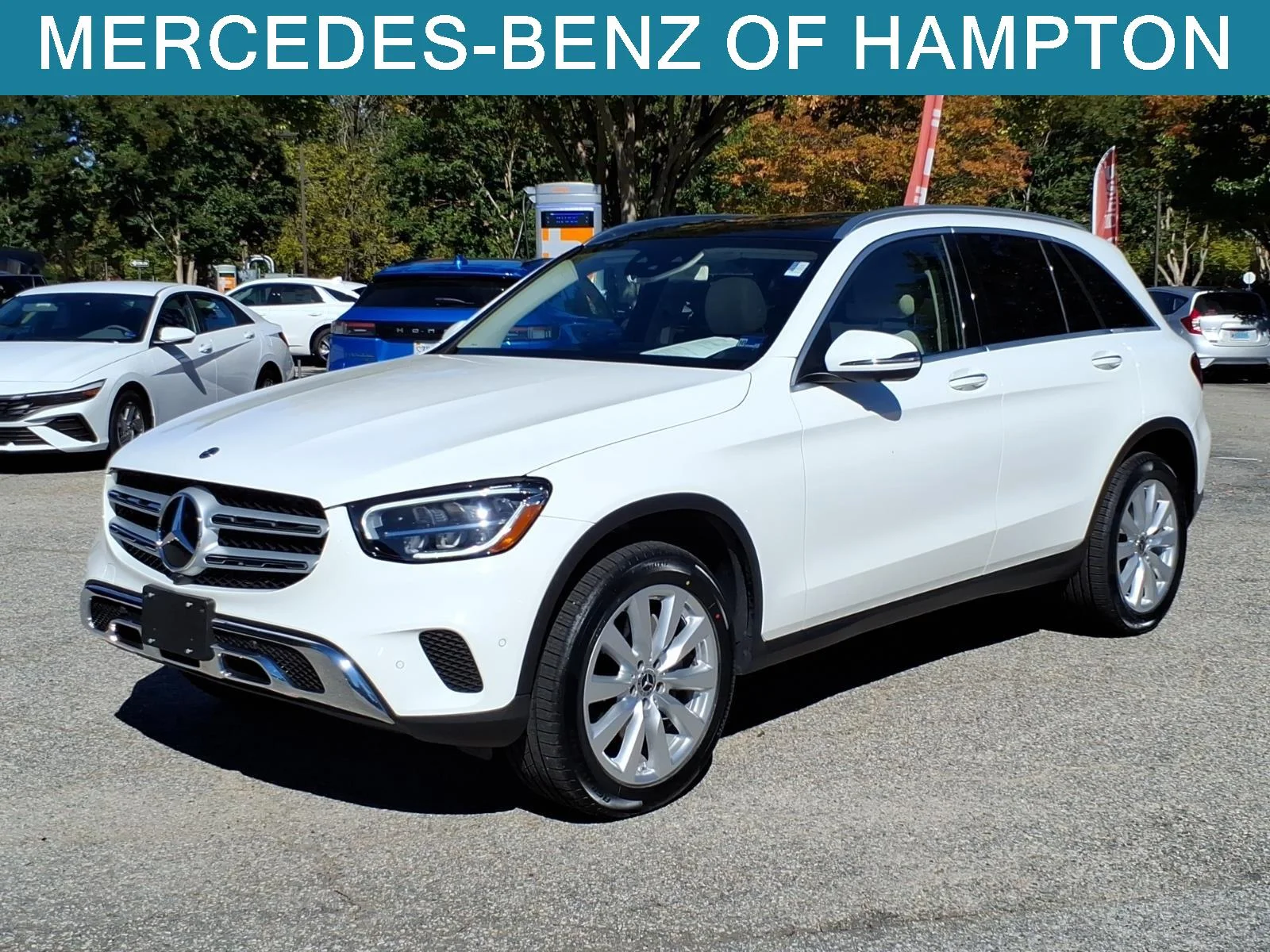 Used 2020 Polar White Mercedes-Benz GLC 300 image 1